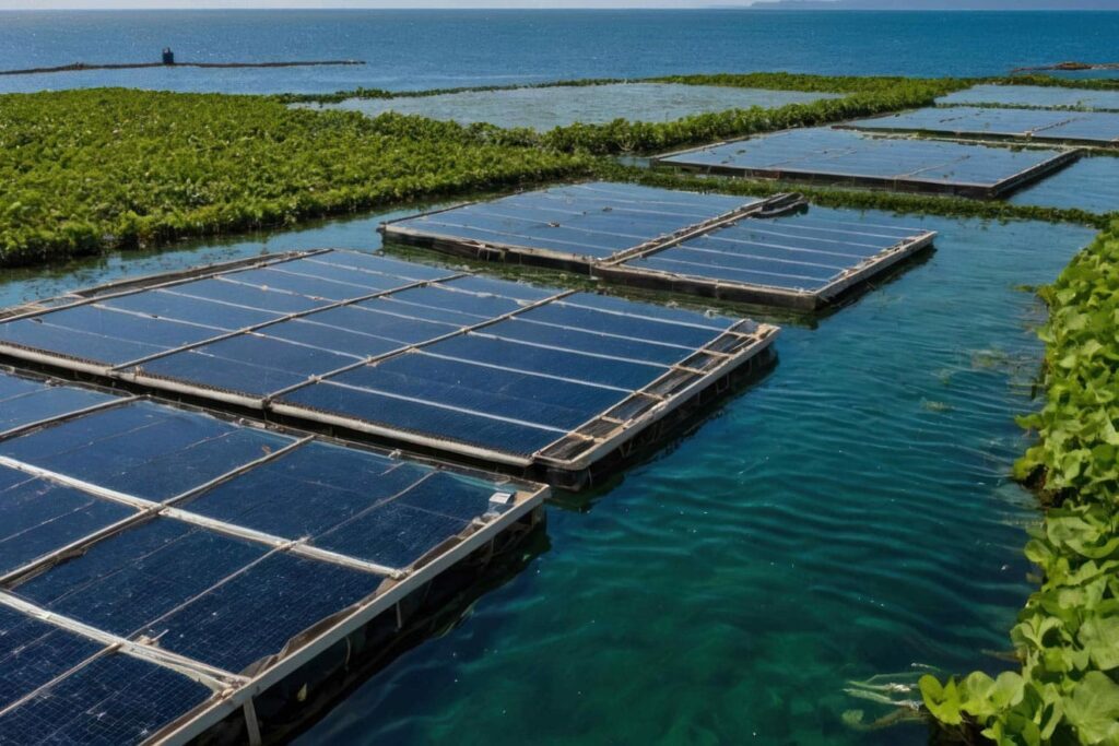 Floating solar panels could supply total electricity needs of some countries