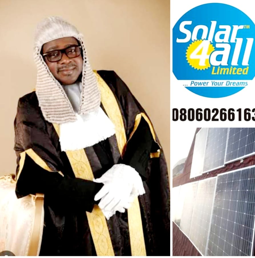 Solar For All: Otunba Dr.Dada Awosika SAN SAN  is our “Star Client of the week”