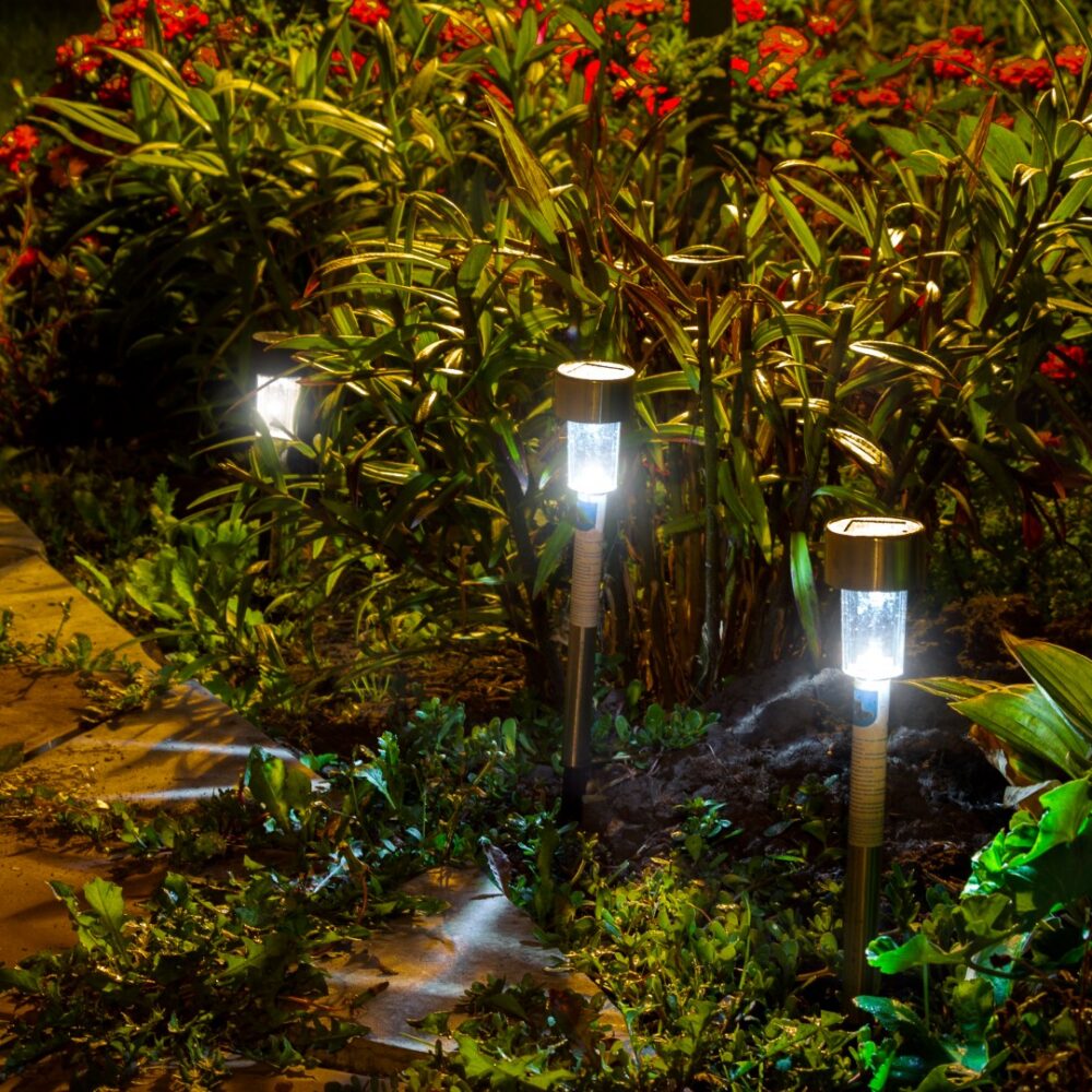 Four ways to use solar lighting to brighten up your home and garden
