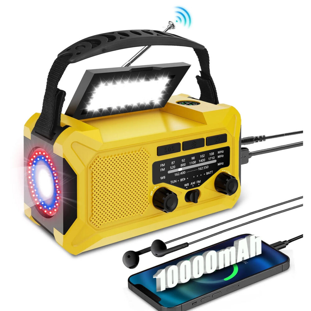 This must-have $26 gadget is a solar charger, radio, lamp, and more