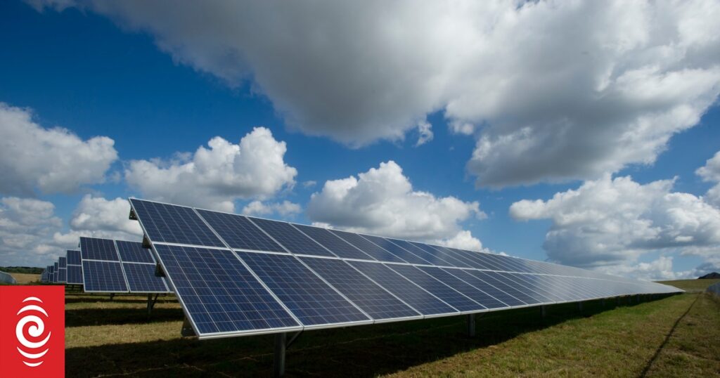 Solar sowing seeds for energy generation and farming together