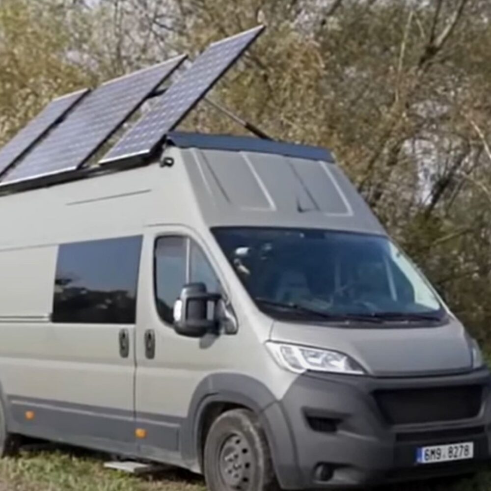 Inside the world’s ‘most futuristic’ caravan featuring solar panels, secret bathroom and hidden high-tech computer