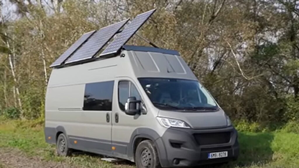 Inside the world’s ‘most futuristic’ caravan featuring solar panels, secret bathroom and hidden high-tech computer
