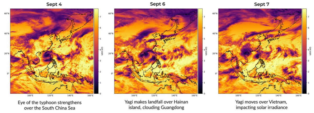 Typhoon Yagi triggers significant drop in solar production across Southeast Asia