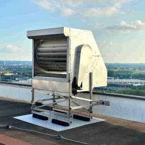 Brussels tries out a novel rooftop wind turbine suitable for cities