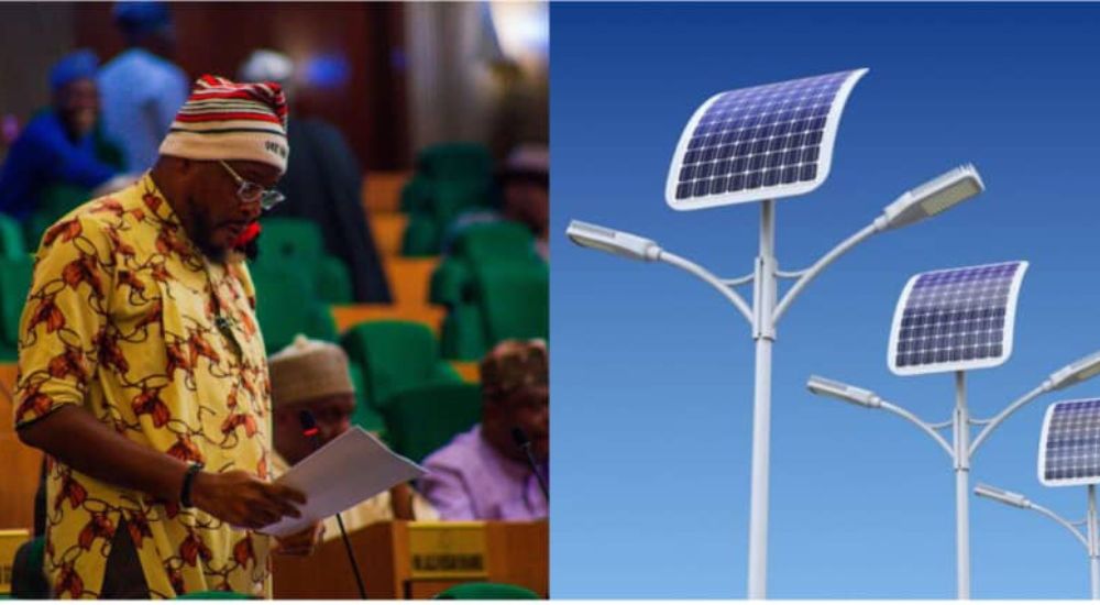 Hon Osonwa Launches Solar-Powered Street Light In Arochukwu Community