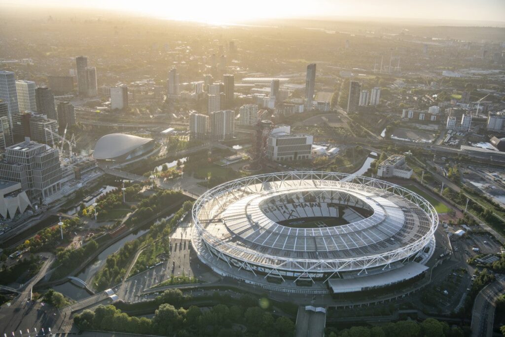 Work starts on vast ‘solar membrane’ to cover West Ham’s London Stadium