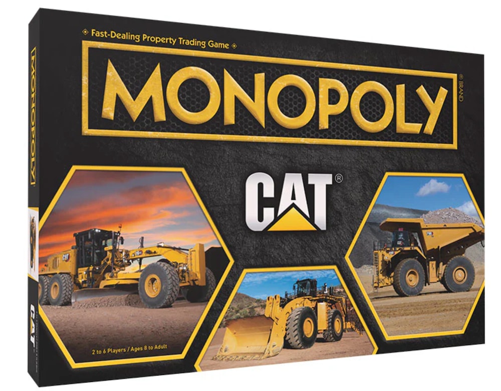 11th Day of Construction Gifts: A Caterpillar Version of “Monopoly” Board Game