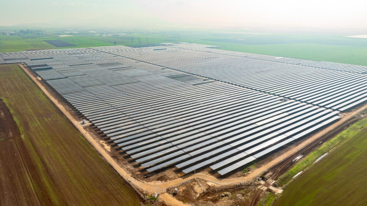 Teralight switches on Israel’s largest solar plant