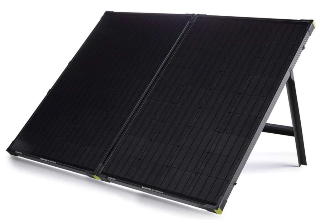 Goal Zero 200w Portable Solar Panel, EcoSol Lithium Battery, SUNSTAR & SRC Solar Fridge Products
