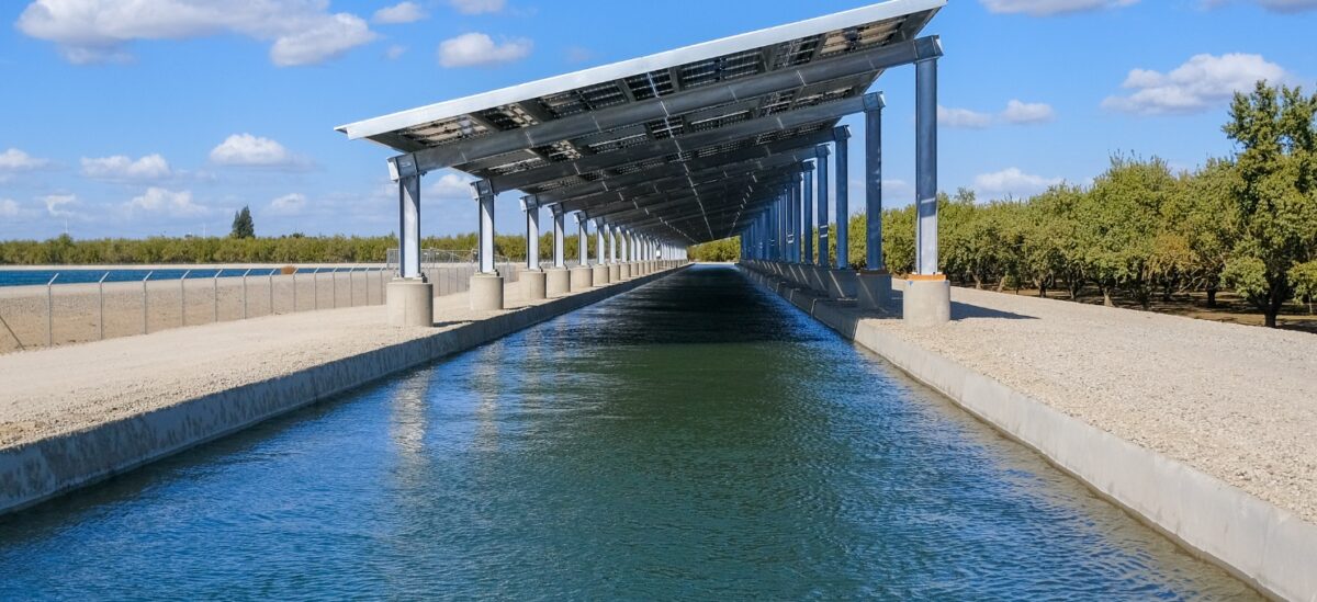 California solar on canals initiative moves forward