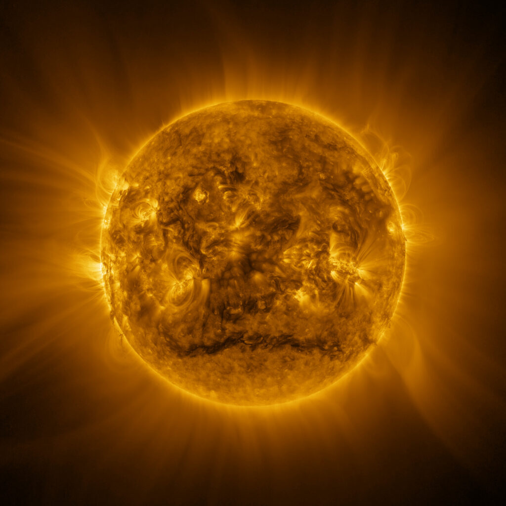 Solar Orbiter’s widest high-res view of the Sun