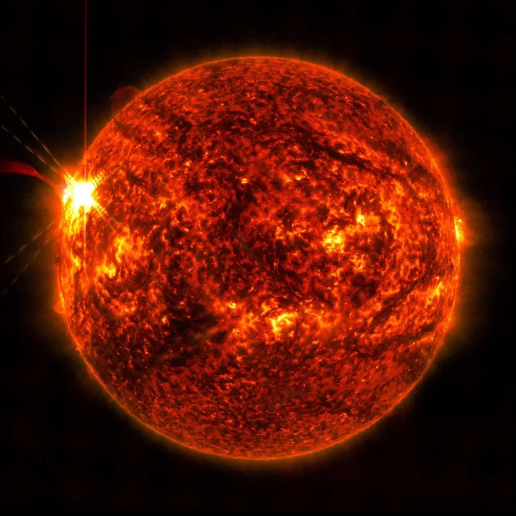 The Sun emitted the strongest solar flare of 2025