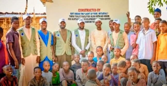 Yobe philanthropist constructs toilets, install solar for Almajiri school  