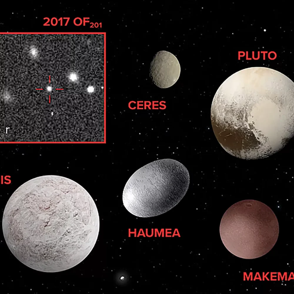 An extraordinary dwarf planet discovered at the edge of our solar system