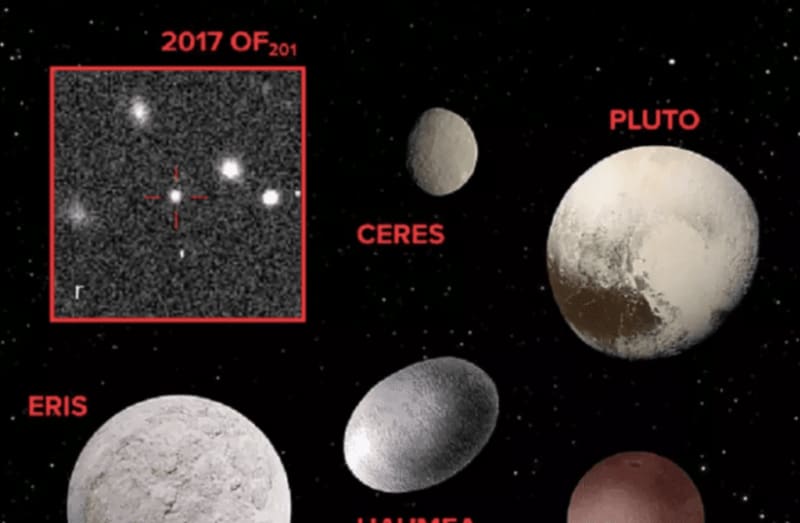 Possible new dwarf planet spotted near the edge of the solar system