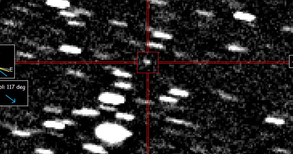 Interstellar comet is only third known object to visit from beyond our solar system