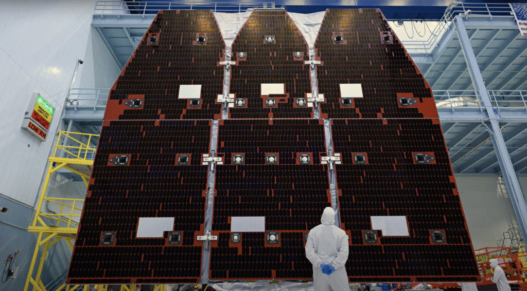 NASA Test Deploys Roman Space Telescope Solar Panels, ‘Visor’
