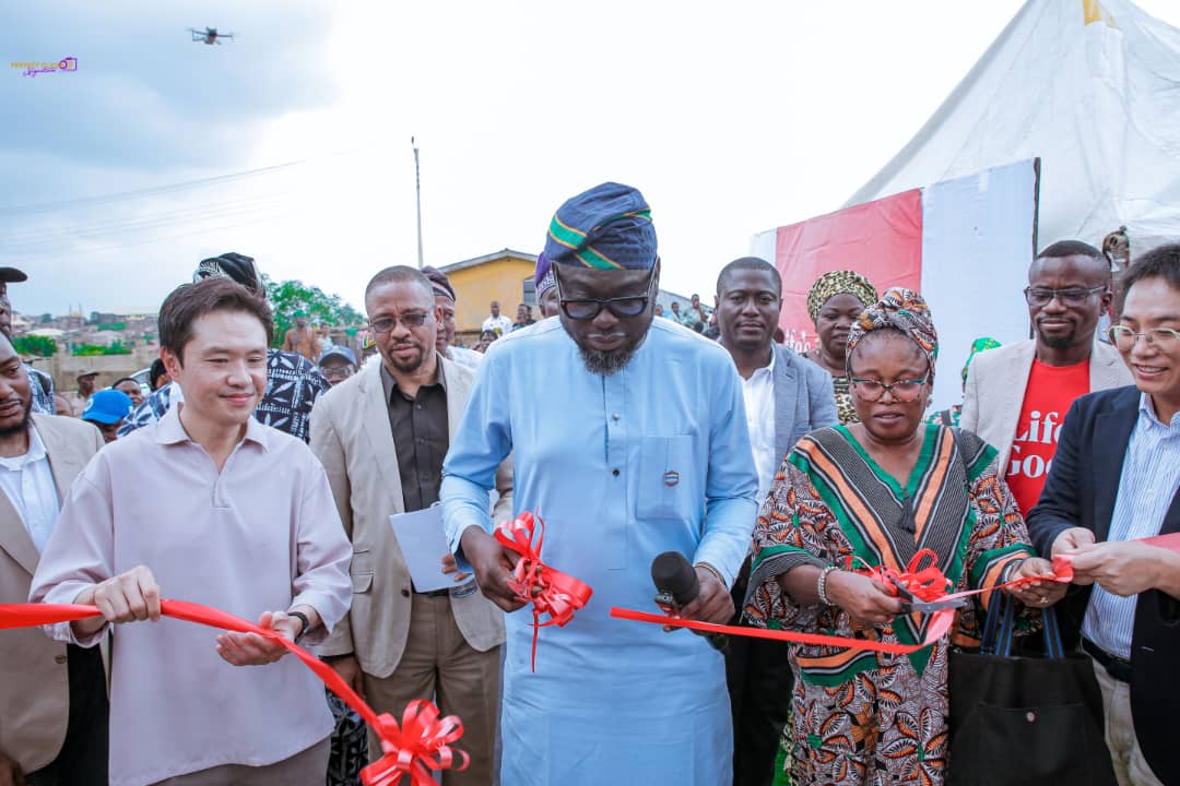 How LG Electronics launched solar-powered borehole, mobile laundry project in Abeokuta to transform community for clean water, hygiene