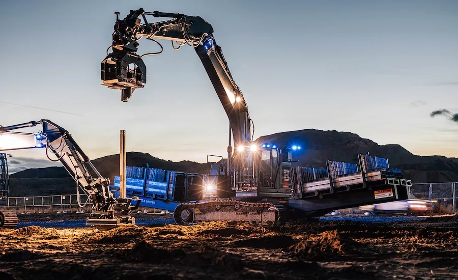 Blattner Picks Autonomous Pile Drivers From Built Robotics for Solar Projects