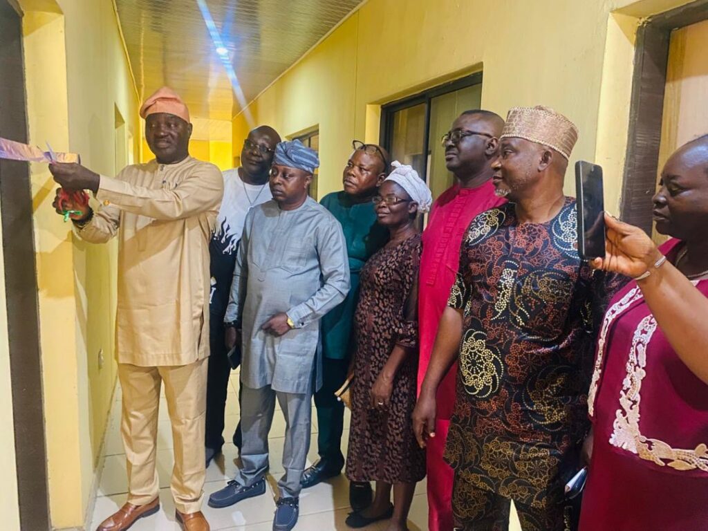 AOPE Rector Commissions Solar Power Project Funded By Yinka Afonja