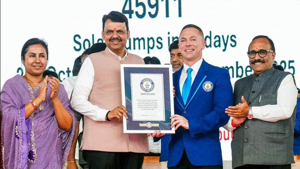 Maharashtra sets world record for fastest solar pump deployment
