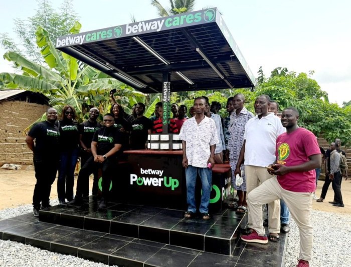 Betway Ghana donates solar power units to Kofi Ayim community in E/R
