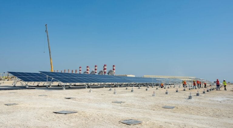 Bahrain has begun building 100MW Al Dur solar PV project