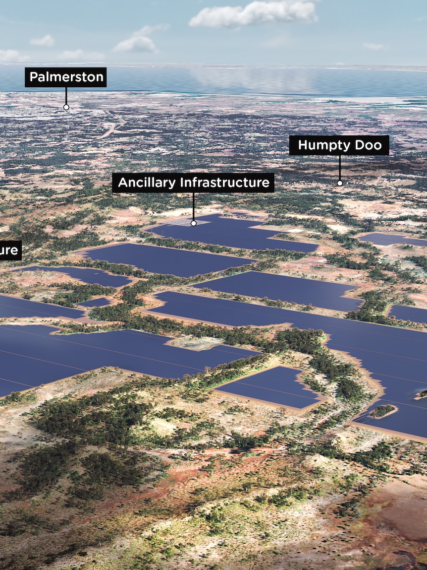 Renewable energy company abandons court application over Darwin solar farm