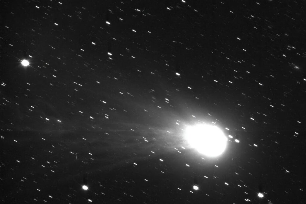 Interstellar Comet 3I/ATLAS captured speeding through the solar system by Jupiter-bound spacecraft