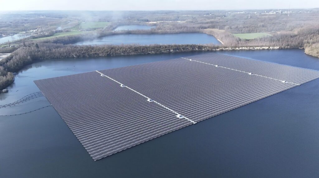 TotalEnergies and partner inaugurate 31 MW floating solar power plant in Belgium