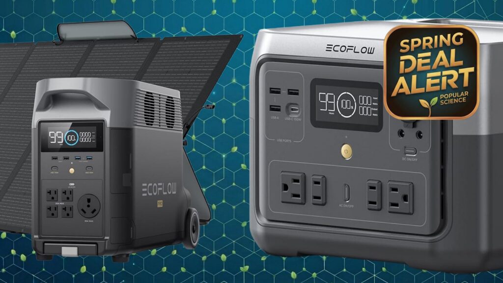 EcoFlow is having one of its best sales of the year, with portable power stations for up to 55% off