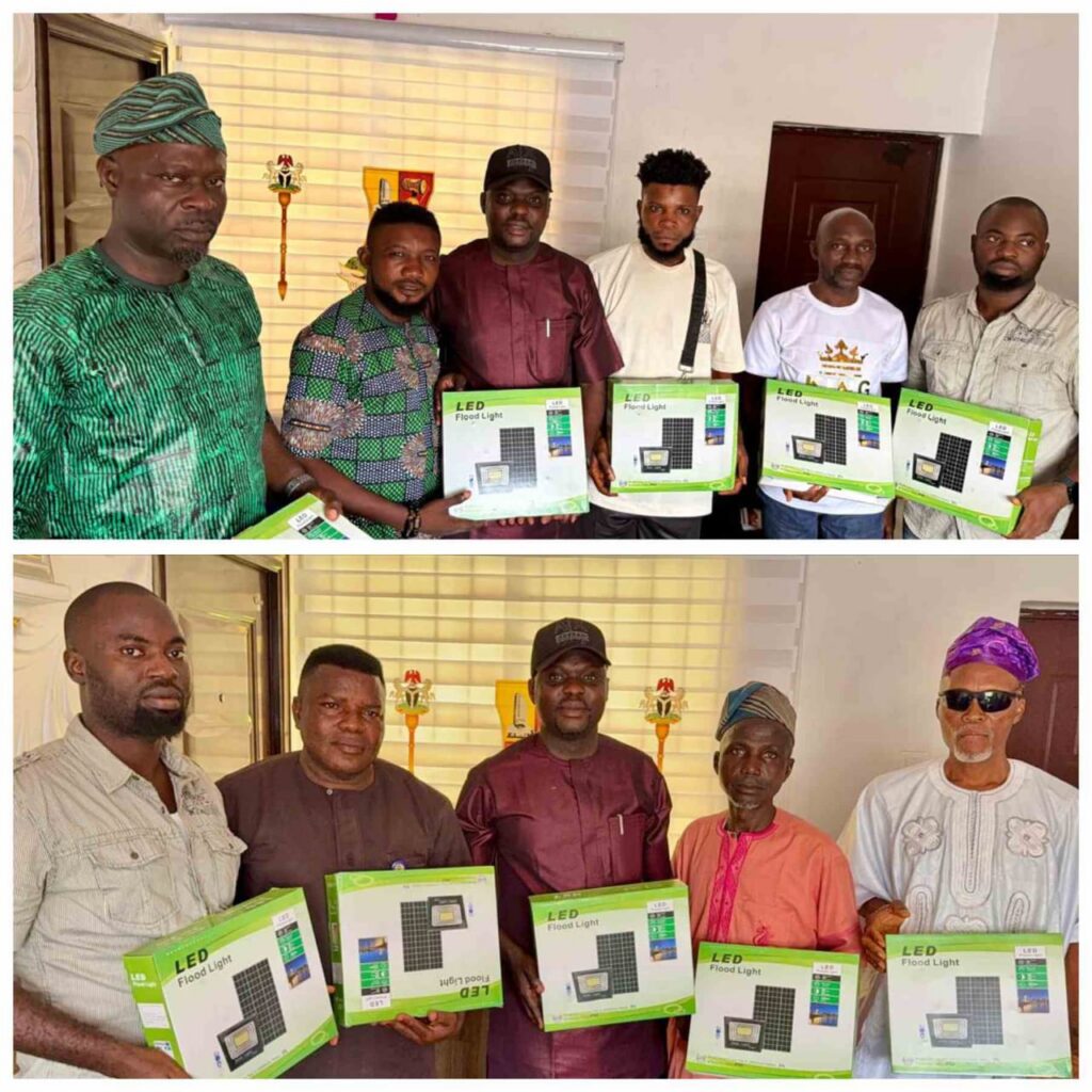 ‘Ilumoka’ Lights Up Soka Under Bridge, Donates 10 More Solar Lights in Oluyole