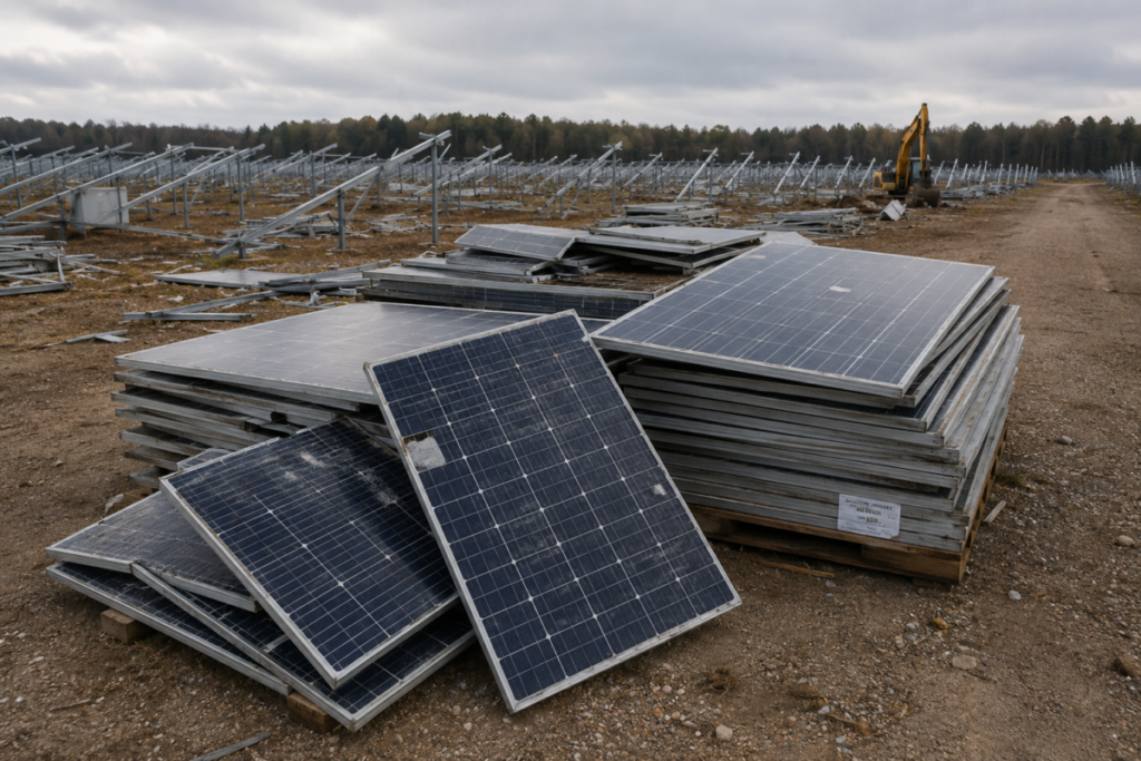 Solar module recycling based on oxidative liquefaction