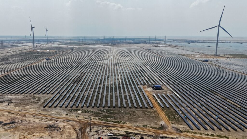 A first among major nations, India is industrializing with solar