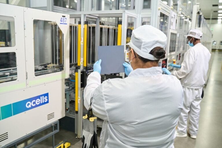Qcells begins solar cell production at 3.3GW vertically integrated US facility