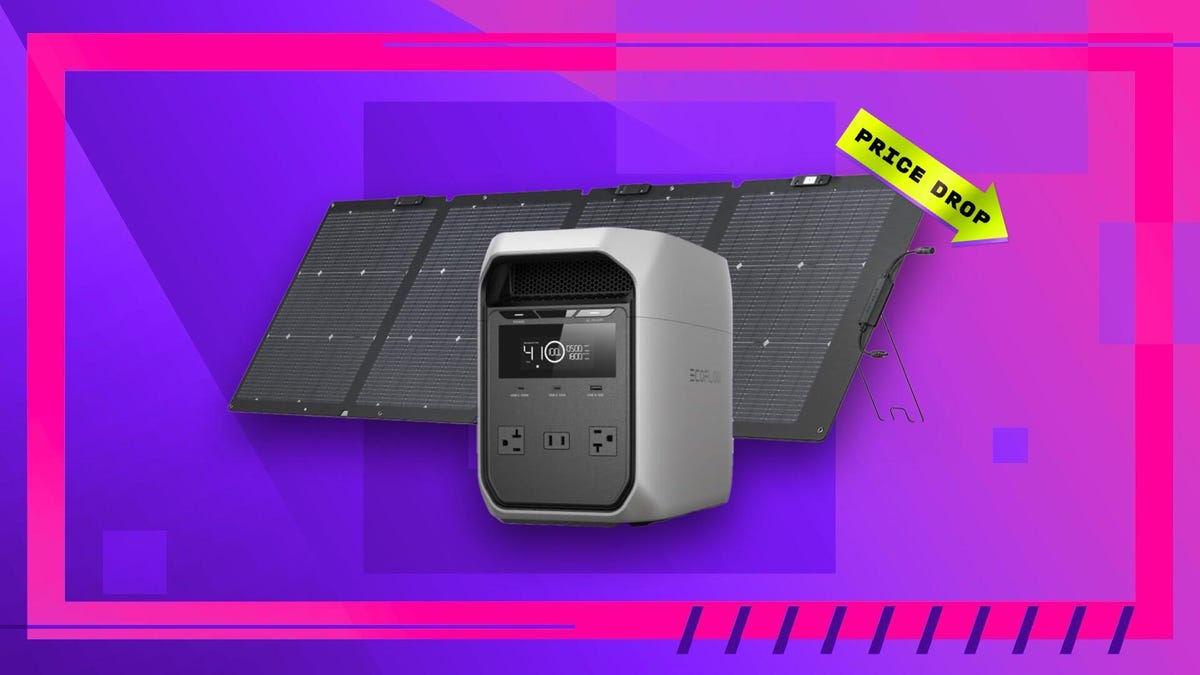 Want a solar generator without spending $2,000? This EcoFlow bundle is $599 for Prime Day
