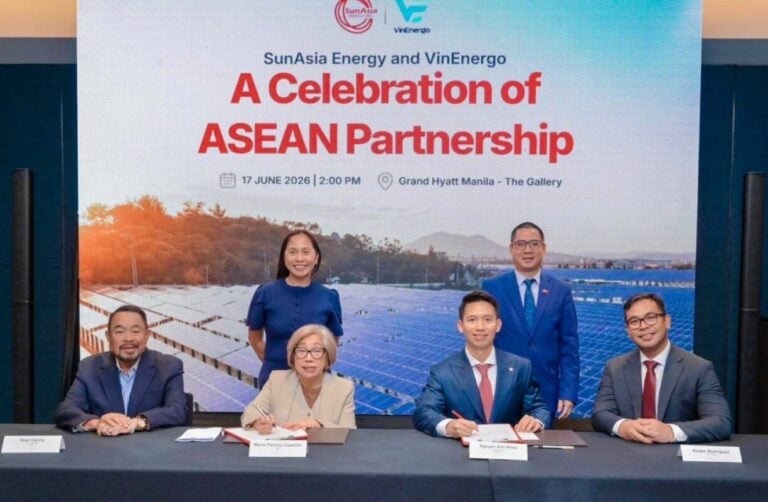 VinEnergo, SunAsia to develop 422MWp floating solar portfolio in Philippines