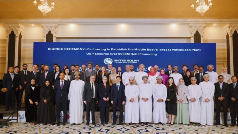 United Solar secures IFC financing for Oman polysilicon facility