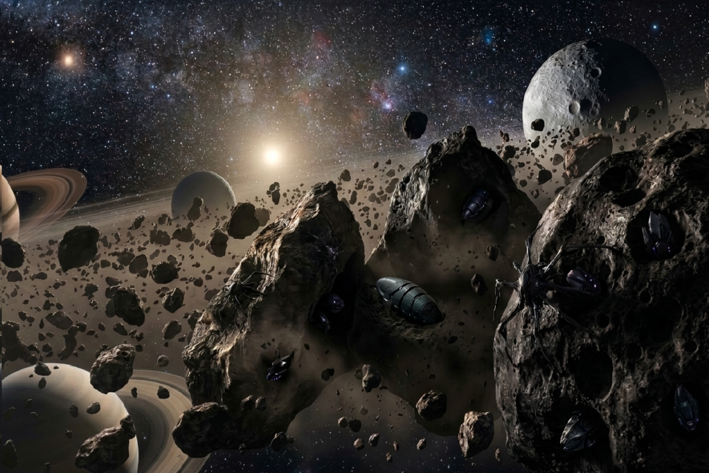 Alien Probes Hiding in Our Solar System: Study Reveals Hidden Technosignatures in Asteroid Belt