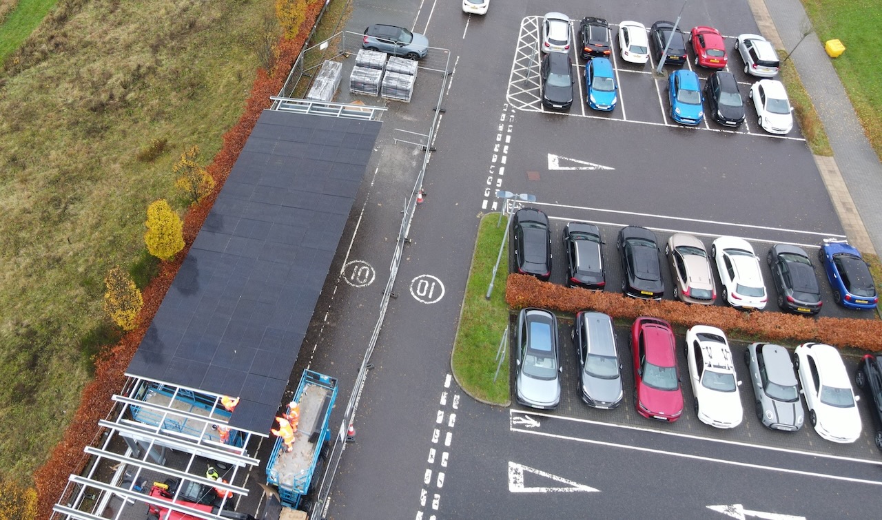 Will Rudd helps bring solar to Scottish Water HQ